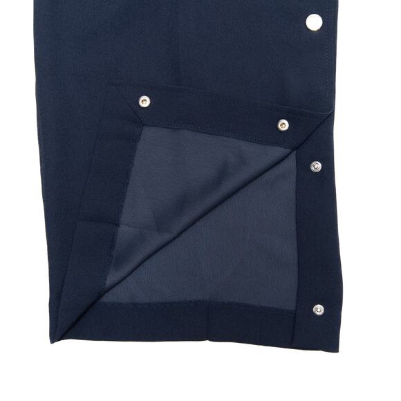 Hugo Boss Blue Telareama Tuxedo Button Accent Trousers Pants Size 14 - Picture 5 of 13